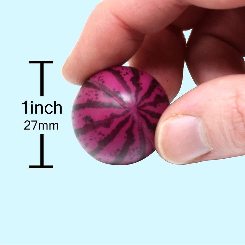 Kiddie Play 25 Bouncy Balls for Kids Party Favors | Bouncy Ball 27mm | Superball Small Rubber Balls for Kids - Image 3